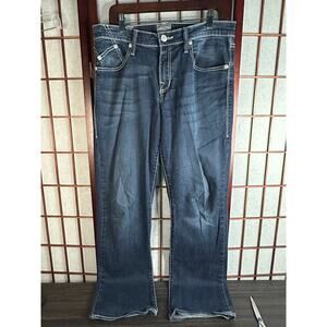 Rock & Republic-Ralph Mens Jeans-32 Button-Fly, Flap Back Pocket-100% Cotton